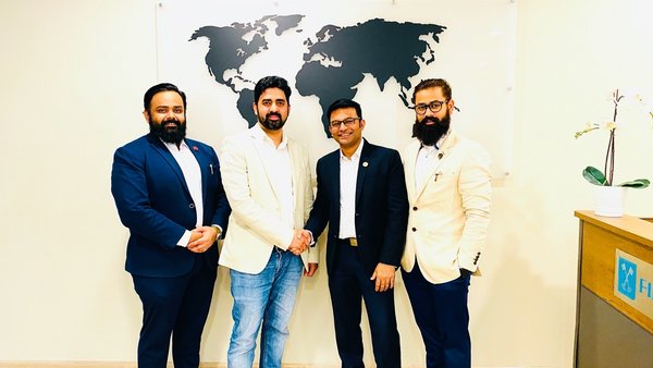 L-R - Dr. Nilesh Patil, Varis Sayed, Rahul Pawar, Dr. Roshan Patil