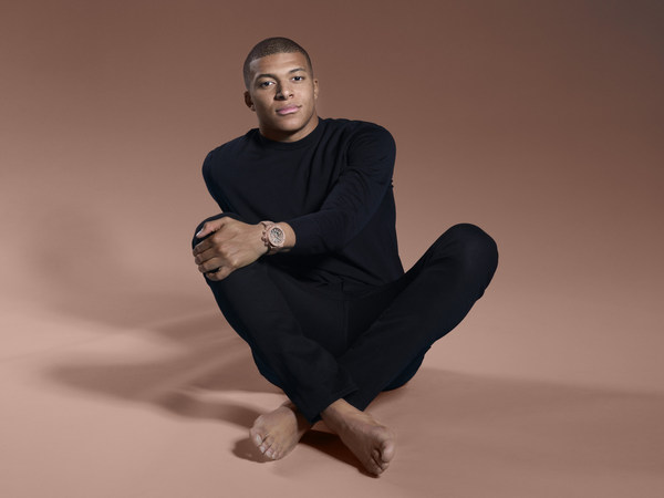 Kylian Mbappé Hublot Ambassador by Jean-Baptiste Mondino, Big Bang Millennial Pink Kylian Mbappé Hublot Ambassador by Jean-Baptiste Mondino, Big Bang Millennial Pink