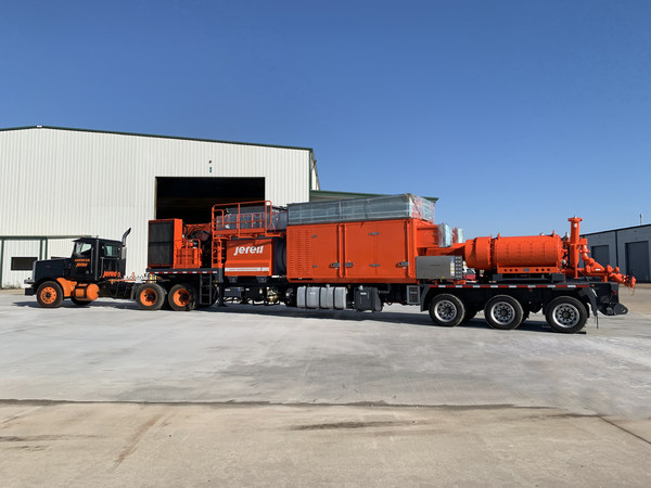 Jereh Turbine Fracturing Pump Completes 1,000-Hour Field Test in North America Jereh Turbine Fracturing Pump Completes 1,000-Hour Field Test in North America