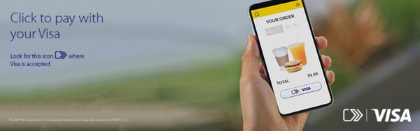 Speed through checkout when you click to pay with Visa Speed through checkout when you click to pay with Visa