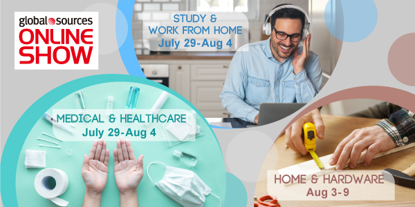 The first Global Sources Online Show kicks off on July 29 The first Global Sources Online Show kicks off on July 29