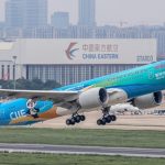 The World’s First CIIE-themed Airplane Launched by CEA Flew to Paris for its First Overseas Flight