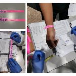 Couple nabbed after removing quarantine wristbands to buy groceries