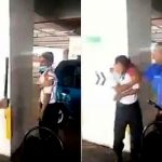 Police record statement from security guard assaulted in Wangsa Maju