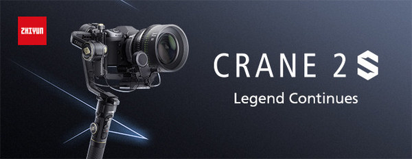 Zhiyun launch CRANE 2S camera gimbal, which inherits classic design with overall improved performance Zhiyun launch CRANE 2S camera gimbal, which inherits classic design with overall improved performance