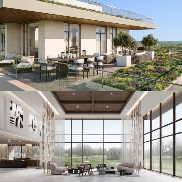 Penthouse units enjoy impeccable view with a private sky garden Penthouse units enjoy impeccable view with a private sky garden