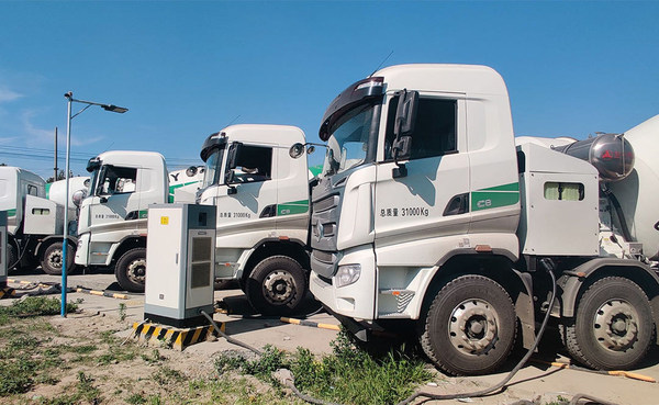 SANY battery electric truck mixer