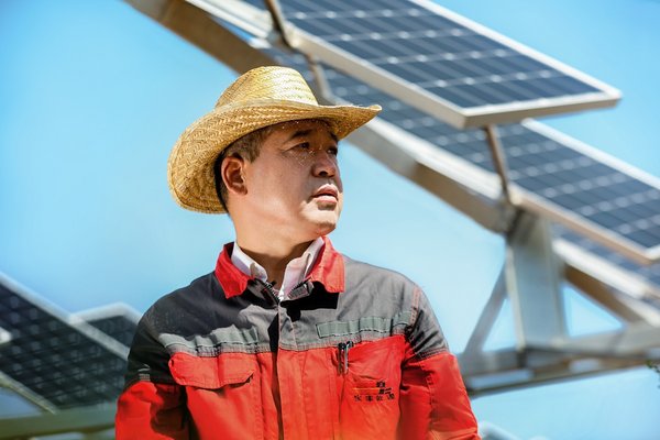 Employee at the Baofeng Farm
