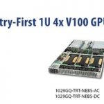 Supermicro is First-to-Market with NEBS Level 3 Certified 1U Server — Delivers 2,560 NVIDIA GPU Cores for 5G Edge AI & VR Innovation