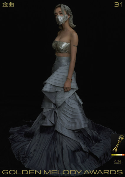 31st GMA-Presenter-Jolin Tsai in mask