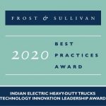 Infraprime Logistics Lauded by Frost & Sullivan for Introducing India’s First Electric heavy-duty Truck, the Rhino 5536