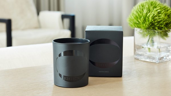 Scented candle from the EDITION