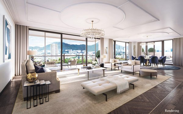 (Rendering) Special unit of St. George's Mansions