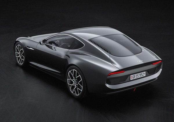 The Piëch Automotive two-seat sports car and charging station The Piëch Automotive two-seat sports car and charging station