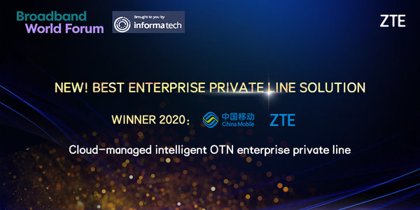 Best Enterprise Private Line Solution Award Best Enterprise Private Line Solution Award