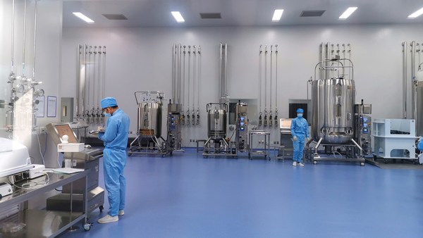 Clover upstream cGMP manufacturing site in Zhejiang China Clover upstream cGMP manufacturing site in Zhejiang China