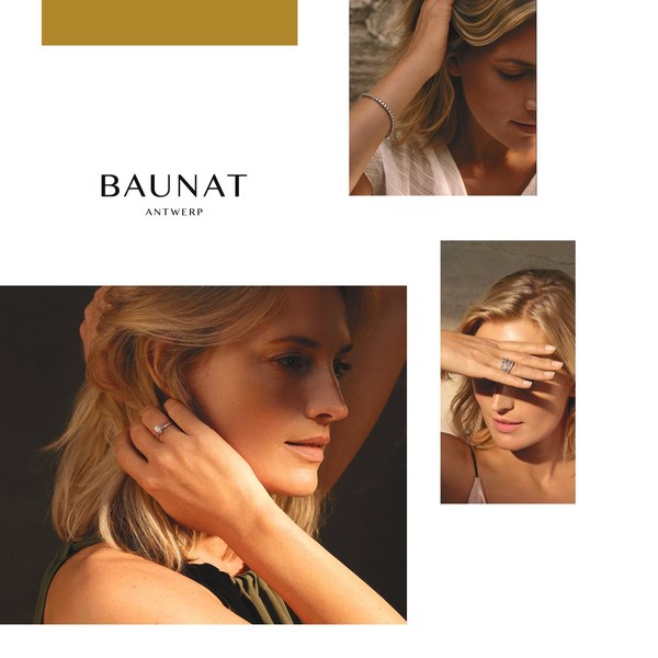 Belgium digitally native diamond jewellery brand BAUNAT Belgium digitally native diamond jewellery brand BAUNAT