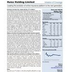 AMTD Group initiated coverage on Huize with a “BUY” rating