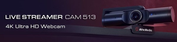 Live Streamer Cam 513 4K Ultra HD Webcam Live Streamer Cam 513 4K Ultra HD Webcam