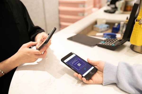 Customers can redeem online discounts or benefits offline