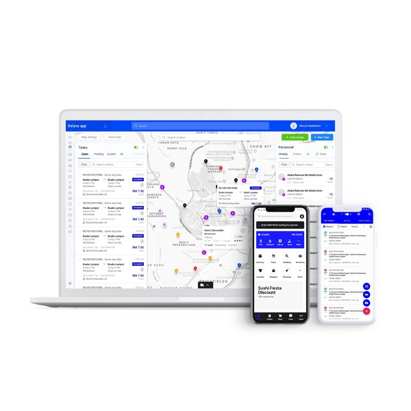 DelyvaX - Integrated courier management system from order to delivery.