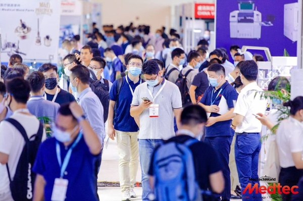 Bustling crowd at Medtec China 2020 Bustling crowd at Medtec China 2020