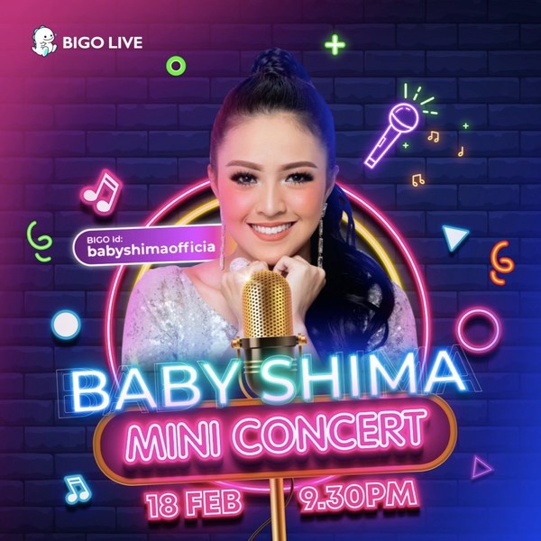 Catch Baby Shima’s mini concert livestream on 18 February Catch Baby Shima’s mini concert livestream on 18 February