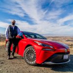 First of Toyota’s Latest Hydrogen-Fuel Vehicle “Mirai” Makes a Debut in Lancaster, California