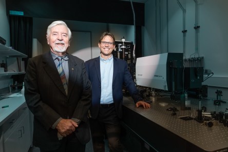 Scientific Director Prof Heinrich Hora (left), and Managing Director Dr Warren McKenzie (right). Scientific Director Prof Heinrich Hora (left), and Managing Director Dr Warren McKenzie (right).