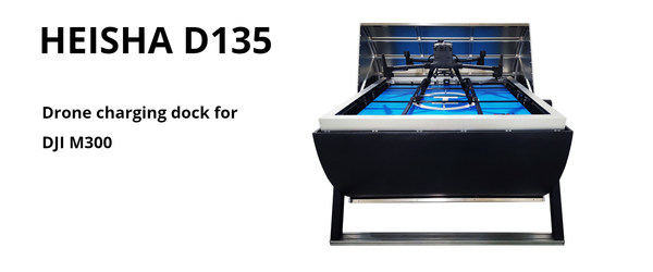 DJI M300 drone charging station. As the latest charging module, D135 becomes the latest automatic charging technology for DJI M300.