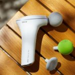 SKG launches its new F5 massage gun with hot compress