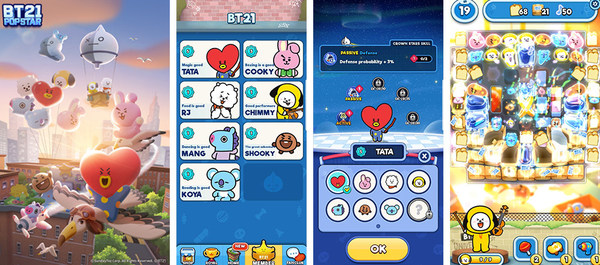 BT21 POP STAR – Screen Shots