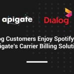 Dialog Customers Enjoy Spotify with Apigate’s Carrier Billing Solution