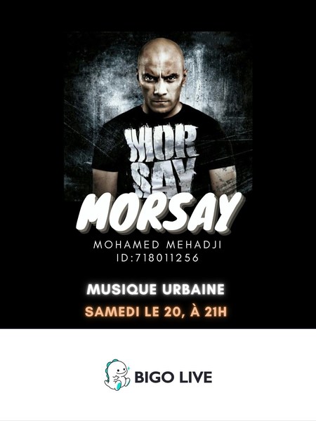 French rapper Morsay joins Bigo Live to build support for entertainers affected by COVID-19. French rapper Morsay joins Bigo Live to build support for entertainers affected by COVID-19.
