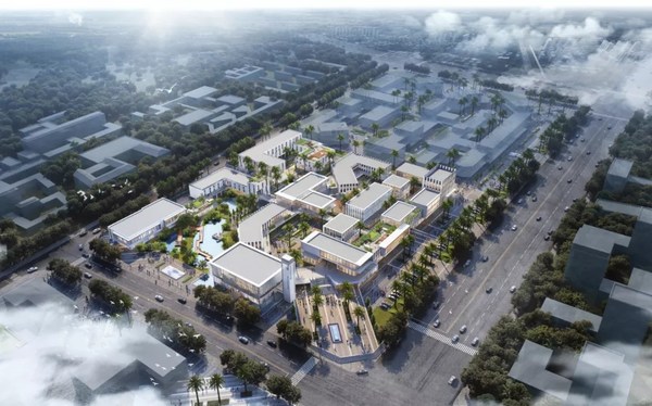 Rendering of the 1.5-level enterprise port project (Phase I) of Haikou Jiangdong New Area Rendering of the 1.5-level enterprise port project (Phase I) of Haikou Jiangdong New Area