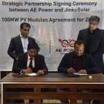 JinkoSolar Signed an 100MW Solar Modules Distribution Agreement with AE Power for 2021 in Pakistan