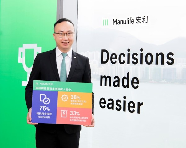 Wilton Kee, Chief Product Officer and Head of Health at Manulife Hong Kong, said Hongkongers are generally good at leveraging tax-deductible items to ease their tax burden. However, public awareness and knowledge about the three tax-deductible products still sees room for enhancement.