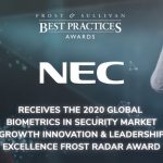NEC Applauded by Frost & Sullivan for its Vertical-specific Biometric Identity Solutions