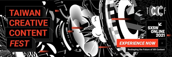 TAICCA's virtual venue at SXSW Online 2021, branded as Taiwan Creative Content Fest (TCCF), is a must-see for international professionals to meet key players in the Taiwan XR content ecosystem.