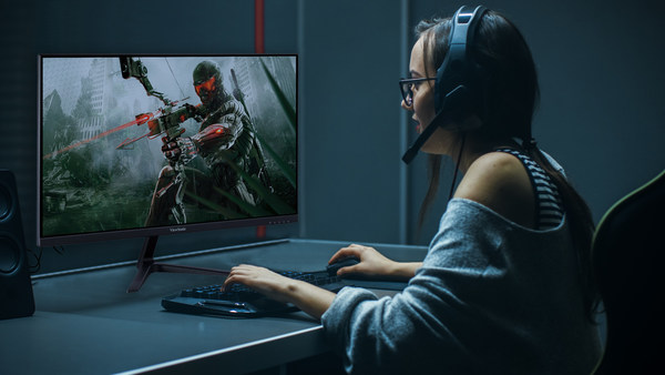 VX2718-P-MHD provides immersive gaming experiences VX2718-P-MHD provides immersive gaming experiences