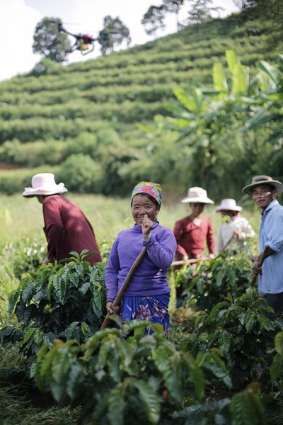 Farmers are empowered by fully autonomous agricultural drones