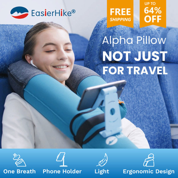 EasierHike® Alpha Pillow - Not Just For Travel EasierHike® Alpha Pillow - Not Just For Travel