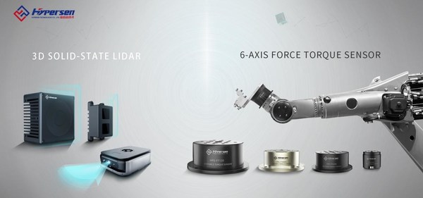 Hypersen 3D Solid-state LiDAR and 6-Axis Force Torque Sensor Hypersen 3D Solid-state LiDAR and 6-Axis Force Torque Sensor
