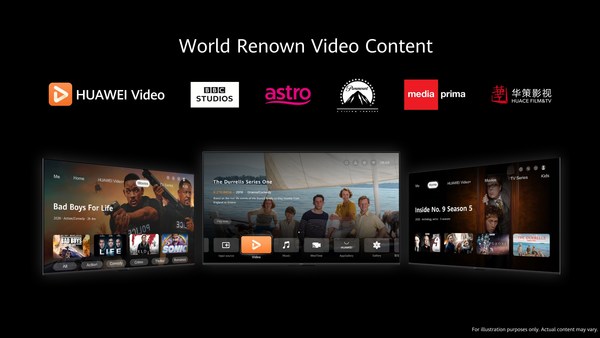 HUAWEI Vision S Series with HUAWEI Video HUAWEI Vision S Series with HUAWEI Video