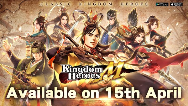 Mobile game masterpiece Kingdom Heroes M officially launched on iOS and Android Mobile game masterpiece Kingdom Heroes M officially launched on iOS and Android