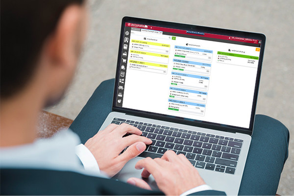 Work Order Monitoring View in Accurate Manufacture Work Order Monitoring View in Accurate Manufacture