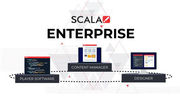 Scala Enterprise version 12.50 features enhanced workgroup management, additions to the Linux player engine, including player snapshot capabilities and support for Scala Media Player DX and Q players. Scala Enterprise version 12.50 features enhanced workgroup management, additions to the Linux player engine, including player snapshot capabilities and support for Scala Media Player DX and Q players.