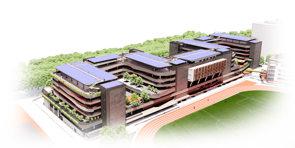 Artist rendering of the new elementary school scheduled to be completed by the fall of 2023.