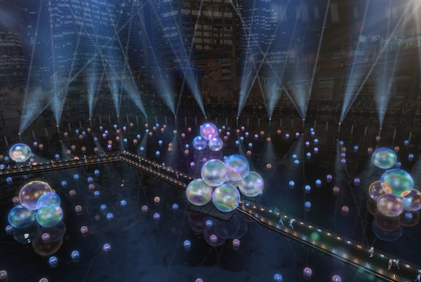 Vivid Sydney 2021_Light Render_Ephemeral_Credit:Destination NSW Vivid Sydney 2021_Light Render_Ephemeral_Credit:Destination NSW