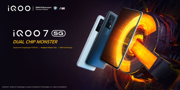 iQOO 7- Dual Chip Monster